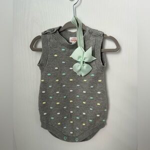 Cat & Jack romper with bow